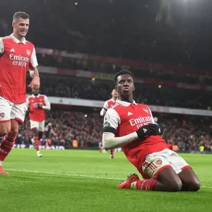 Nketiah Scores His Second: Arsenal's Triumph Over West Ham in the 2022-23 Premier League Nketiah Scores His Second: Arsenal's Triumph Over West Ham in the 2022-23 Premier League
