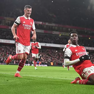 Nketiah Scores His Second: Arsenal's Triumph Over West Ham in the 2022-23 Premier League