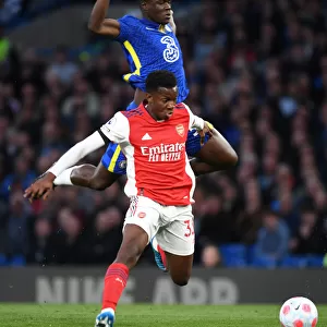Nketiah Strikes First: Arsenal's Thrilling Win Against Chelsea in the Premier League 2021-22