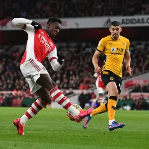 Nketiah vs. Coady: A Battle of Wits in the Arsenal vs. Wolverhampton Wanderers Premier League Clash
