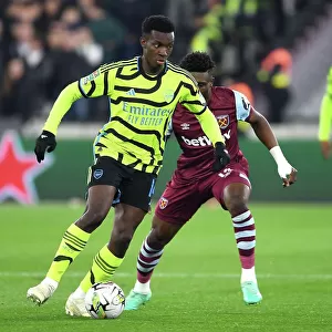 Nketiah vs Kudus: A Battle of Wits in the Carabao Cup Showdown between Arsenal and West Ham