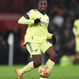 Nketiah vs Manchester United: Arsenal Forward Faces Off at Old Trafford (Premier League 2020-21) Nketiah vs Manchester United: Arsenal Forward Faces Off at Old Trafford (Premier League 2020-21)