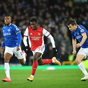 Nketiah's Thrilling Goal: Arsenal Edge Past Everton in Premier League Showdown
