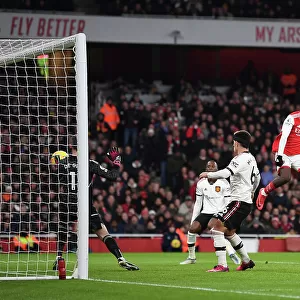 Nketiah's Thrilling Winner: Arsenal Triumphs Over Manchester United in Epic Premier League Clash (2022-23)