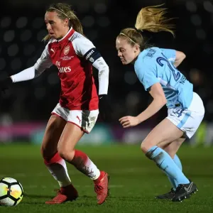 Nobbs vs Walsh: A Titanic Showdown - Arsenal Women vs Manchester City in the Continental Cup Final
