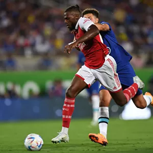 Nuno Tavares Stands Out: Arsenal's Star Performance against Chelsea in Florida Cup, 2022-23