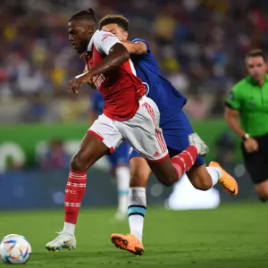 Nuno Tavares Stands Out: Arsenal's Star Performance against Chelsea in Florida Cup, 2022-23