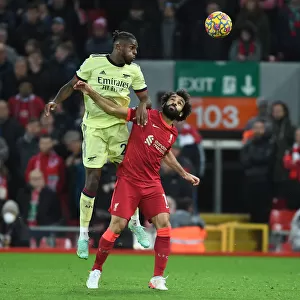 Nuno Tavares vs. Mo Salah: Intense Clash at Anfield - Liverpool vs. Arsenal, Premier League 2021-22