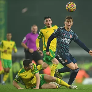 Odegaard Clashes with McLean: Norwich City vs. Arsenal, Premier League 2021-22