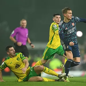 Odegaard Clashes with McLean: Norwich City vs Arsenal, Premier League 2021-22