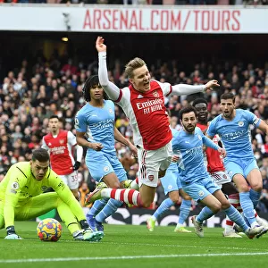 Odegaard vs Ederson: A Clash of Titans at the Emirates - Arsenal vs Manchester City, Premier League 2021-22