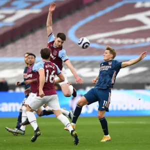 Odegaard vs Rice: Intense Battle in West Ham vs Arsenal Premier League Clash Odegaard vs Rice: Intense Battle in West Ham vs Arsenal Premier League Clash