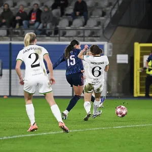 OH Leuven v Arsenal Women FC - UEFA Women's Champions League 2025/26 KO play-offs First Leg<br> OH Leuven v Arsenal Women FC - UEFA Women's Champions League 2025/26 KO play-offs