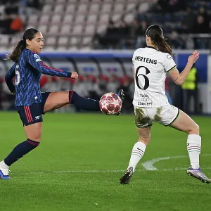 OH Leuven v Arsenal Women FC - UEFA Women's Champions League 2025/26 KO play-offs First Leg<br> OH Leuven v Arsenal Women FC - UEFA Women's Champions League 2025/26 KO play-offs