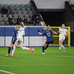 OH Leuven v Arsenal Women FC - UEFA Women's Champions League 2025/26 KO play-offs First Leg<br> OH Leuven v Arsenal Women FC - UEFA Women's Champions League 2025/26 KO play-offs