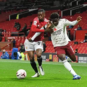 Empty Old Trafford: Saka vs Wan-Bissaka - Premier League Showdown (2020-21)