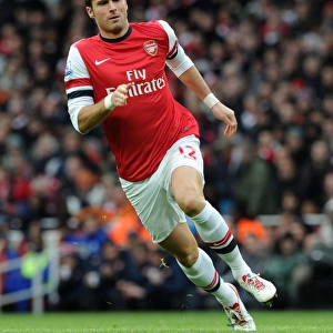 Olivier Giroud in Action: Arsenal vs. Queens Park Rangers, Premier League 2012-13