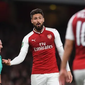 Olivier Giroud (Arsenal). Arsenal 1: 0 Doncaster Olivier Giroud (Arsenal). Arsenal 1: 0 Doncaster