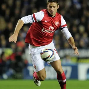 Olivier Giroud Print, Arsenal Football Club Olivier Giroud Print, Arsenal Football Club