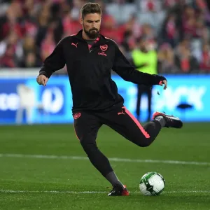 Olivier Giroud (Arsenal). Sydeny FC 0: 2 Arsenal. Pre Season Friendly. ANZ Stadium Olivier Giroud (Arsenal). Sydeny FC 0: 2 Arsenal. Pre Season Friendly. ANZ Stadium