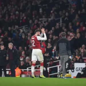 Olivier Giroud Bids Farewell: Arsenal v West Ham United, Carabao Cup Quarterfinals Olivier Giroud Bids Farewell: Arsenal v West Ham United, Carabao Cup Quarterfinals