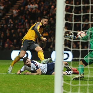 Olivier Giroud Scores Brace: Arsenal Triumphs over Preston North End in FA Cup Third Round