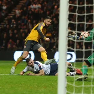 Olivier Giroud Scores Brace: Arsenal Triumphs over Preston North End in FA Cup Third Round