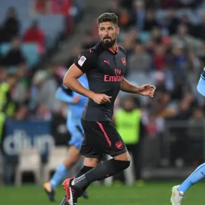 Olivier Giroud Scores Twice: Arsenal Defeats Sydney FC 2-0 in Pre-Season Friendly at ANZ Stadium Olivier Giroud Scores Twice: Arsenal Defeats Sydney FC 2-0 in Pre-Season Friendly at ANZ Stadium