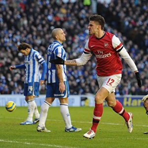 Olivier Giroud's Brace: Arsenal Progress in FA Cup Past Brighton & Hove Albion