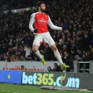 Olivier Giroud's Brace: Arsenal Secure FA Cup Victory over Hull City Olivier Giroud's Brace: Arsenal Secure FA Cup Victory over Hull City