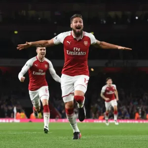 Olivier Giroud's Brace: Arsenal Thrash Leicester City 4-3 in Premier League Opener Olivier Giroud's Brace: Arsenal Thrash Leicester City 4-3 in Premier League Opener