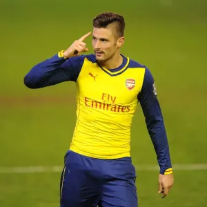 Olivier Giroud's Brace: Arsenal's Second Goal vs Liverpool (2014/15) Olivier Giroud's Brace: Arsenal's Second Goal vs Liverpool (2014/15)