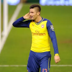 Olivier Giroud's Brace: Arsenal's Thrilling Victory Over Liverpool in the Premier League 2014/15 Olivier Giroud's Brace: Arsenal's Thrilling Victory Over Liverpool in the Premier League 2014/15