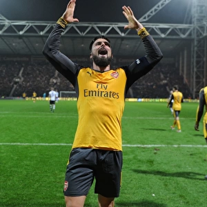 Olivier Giroud's Double: Arsenal's FA Cup Triumph over Preston North End (January 2017)