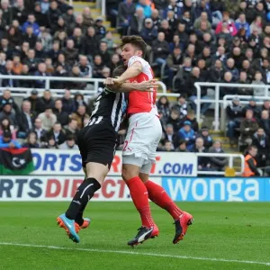 Olivier Giroud's Pressure-Cooker Goal: Arsenal's Victory Over Newcastle, Premier League 2015