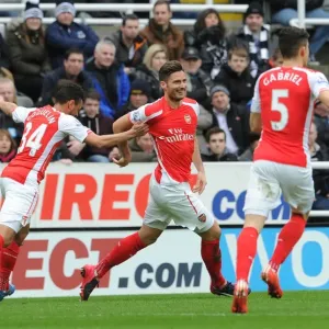 Olivier Giroud's Stunner: Arsenal's Game-Changing Goal vs. Newcastle United (2015)