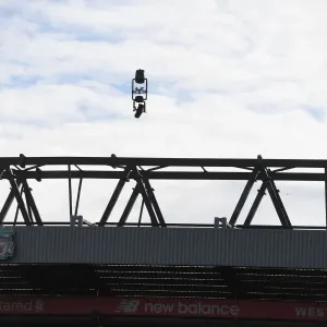 Overhead View: Liverpool vs. Arsenal - Premier League Clash at Anfield (2017-18)