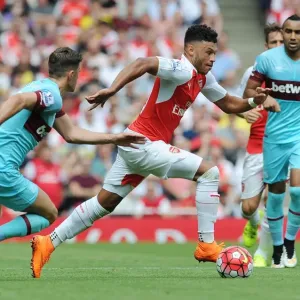 Season 2015-16 Prints: Arsenal v West Ham United 2015-16