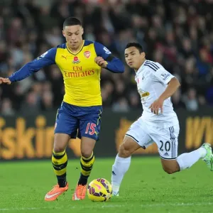 Oxlade-Chamberlain Outwits Montero: Arsenal's Star Outsmarts Swansea in Premier League Clash