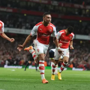 Oxlade-Chamberlain's Dramatic Winner: Arsenal 1-0 Tottenham (2014-15)