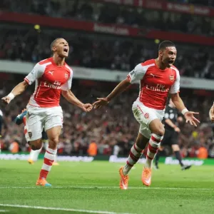 Oxlade-Chamberlain's Dramatic Winner: Arsenal 1-0 Tottenham (2014-15)