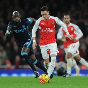 Ozil vs Mangala: Clash of the Titans in Arsenal vs Manchester City (2015-16) Premier League Ozil vs Mangala: Clash of the Titans in Arsenal vs Manchester City (2015-16) Premier League