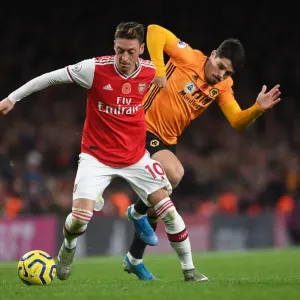 Confrontation entre Ozil et Neto : Bataille des playeurs au Arsenal contre les Wolves de Wolverhampton (Novembre 2019)