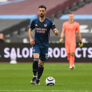 Pablo Mari in Action: Arsenal vs West Ham United, Premier League 2020-21 Pablo Mari in Action: Arsenal vs West Ham United, Premier League 2020-21
