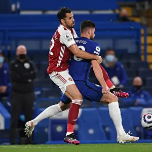 Pablo Mari vs. Olivier Giroud: A Rivalry Renewed in Empty Stamford Bridge - Chelsea vs. Arsenal, Premier League 2020-21