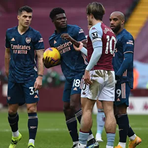 Partey vs. Grealish: Intense Battle Between Aston Villa and Arsenal in Premier League