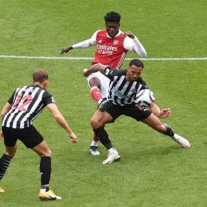 Partey vs Wilson: Thrilling Clash in Empty St. James Park - Newcastle United vs Arsenal, Premier League 2021