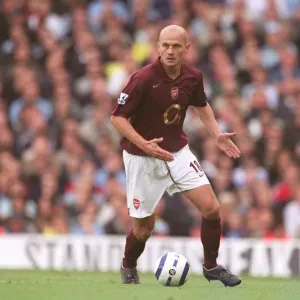 Pascal Cygan Print, Arsenal 1-0 Manchester City FA Premier League Match