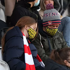 Passionate Arsenal Fans at Meadow Park: Arsenal Women's FA WSL Match vs Birmingham City