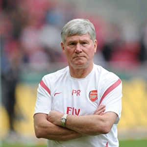 Pat Rice at Arsenal's Pre-Season Training in Cologne, Germany